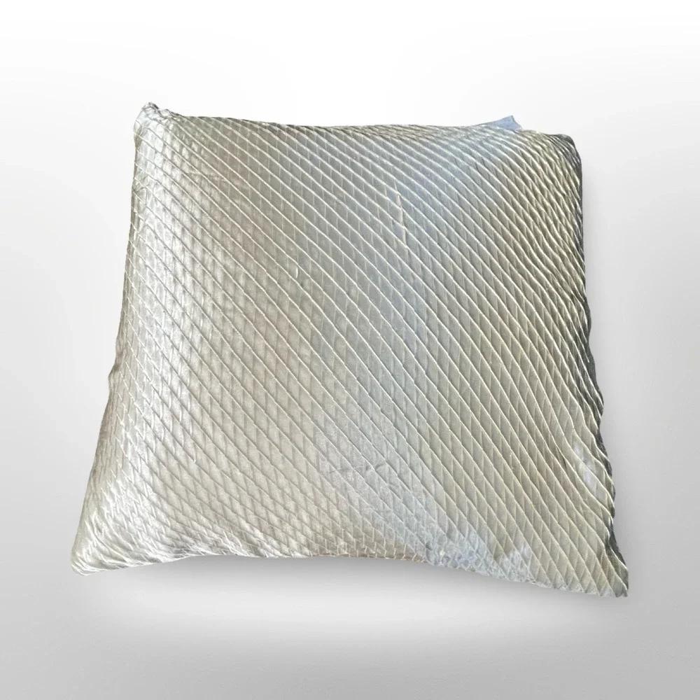 Lush Decor Diamond Quilted Throw Pillow Champagne Gold Accent‎ down pillow